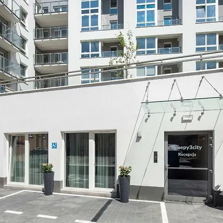 Hotel apartamentowy Sleepy3city Batorego 9 Gdynia